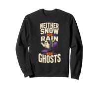 Halloween Postal Worker Neither Snow Rain Nor Ghosts Sweatshirt
