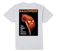 Halloween Poster Unisex T-Shirt - White - M