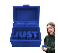 Halloween Prank Box - Just in Case Prank Stuff Box, Small Word Box Organizer | Gag Treasure Box for Desk Decor, Weird Prank Box for Jewelry Storage, Halloween Christmas Party Supplies