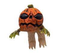 Halloween Prank Toys, Latex Sling Shoulder Winking Pumpkin Sitter Puppet Prank Prop, Adults Children Fancy Dress Prop for Club Bar Stage Performance Show