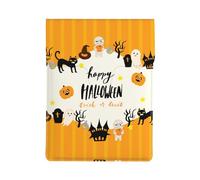 Halloween Premium Leather Laptop Sleeve â€“ Stylish 13 Inch Macbook Case With Full-Print Design For 2018 And Newer Models