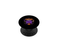 Halloween Pretend Band Mom Spooky Music Parent PopSockets Adhesive PopGrip