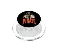 Halloween Pretend I'm A Pirate Funny Costume Skull PopSockets PopGrip for MagSafe