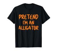Halloween Pretend I'm an Alligator Costume Lazy Kids Adult T-Shirt