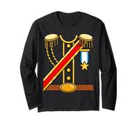 Halloween Prince Charming Lazy Costume Easy Funny Kids Boys Long Sleeve T-Shirt
