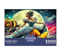 Halloween Princess 1000 Piece Jigsaw Puzzle for All Ages - Eco-Friendly Recycled Paper, A Great Gift Idea And Home Decoration Project 38x26cm/1000pcs