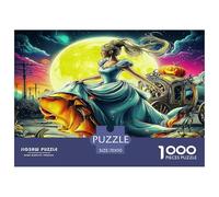 Halloween Princess 1000 Piece Jigsaw Puzzle for All Ages - Eco-Friendly Recycled Paper, A Great Gift Idea And Home Decoration Project 70x50cm/1000pcs