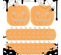Halloween Printed Tissue, Highly Absorbent Halloween, Beverage Napkins Pumpkin, Soft 3 Layers, Sturdy Eco-Friendly Material, Ideal for Dinner Parties Trick Or Treat Celebration