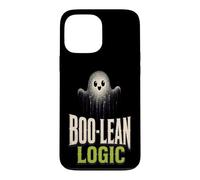 Halloween Programmer Boo-lean Logic Ghost Coder Gift Case for iPhone 13 Pro Max