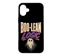 Halloween Programmer Boo-lean Logic Ghost Coder Gift Case for iPhone 16 Plus