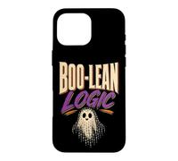 Halloween Programmer Boo-lean Logic Ghost Coder Gift Case for iPhone 16 Pro Max