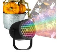 Halloween Projector, Ghost Light Projector, Creative Pattern Lamp, 16 Spooky Slides, Weatherproof Outdoor Design, Perfect for Theatre Decor