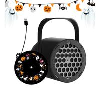 Halloween Projector Outdoor - Decorative Ghost Projector Light - High Definition 16 Patterns Halloween Landscape Lamp for Yard Party Theater Lawn Living Room Bedroom