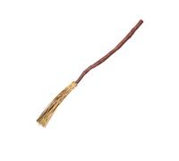 Halloween Prop Plastic Wicked Witch Broom 90cm Fancy Dress Broomstick