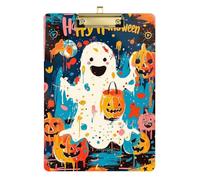 Halloween Pumpkin and Splash Driver Pattern Storage Box Acrylic Cute for Football Truck Driver Size 9x12