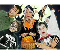 Halloween Pumpkin - Baby Song Finger Family with Zombie, Ghost and Vampire