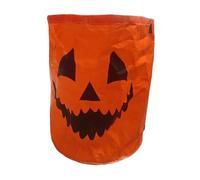 Halloween Pumpkin Bags - 272L Reusable Leaves Container, Folding Trash Bag, Pumpkin Theme Lawn Sack, Outdoor Waste Holder | Fall Garden Debris Collector for Grass Clippings, Yard Cleanup