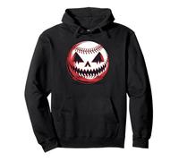 Halloween Pumpkin Baseball - Jack-O’-Lantern Baseball Pullover Hoodie