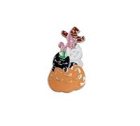 Halloween Pumpkin Black Pink White Cat Enamel Laple Pins Brooch for Women Girls Boys Cute Funny Magic Witch Hat Star Brooches Novelty Fashion Badges Holiday Party Backpacks Clothing Bags Hats Jewelry