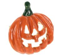 Halloween Pumpkin Brooch Pin Enamel Lovely Orange Lapel Accessory