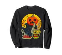 Halloween Pumpkin Carving Horror Movie Serial Killer Sweatshirt