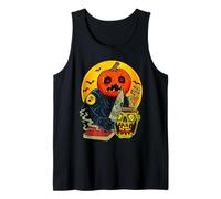 Halloween Pumpkin Carving Horror Movie Serial Killer Tank Top