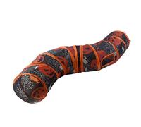 Halloween Pumpkin Cats S-shape Tunnel Playtube Toy Hideaways Tent Teasing Indoor Entertainment Pet Supplies Activity Tunnel Toy