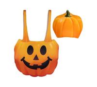 Halloween Pumpkin Costume Set - Pumpkin Overall with Matching Hat