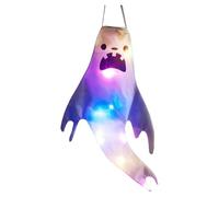 Halloween Pumpkin Expression Ornaments Ma.sks Costume Attire Venue Setup Props Halloween Gho.st Flags & Hangings Complete Set For A Thrilling Celebration (D, 47*26)