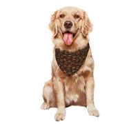 Halloween Pumpkin Faces Dog Bandanas Pet Costume Cat Scarf for Small Medium Large Dogs, Cats Pets