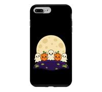 Halloween Pumpkin Ghost Boo Jack O Lantern Moon Graphic Case for iPhone 7 Plus/8 Plus