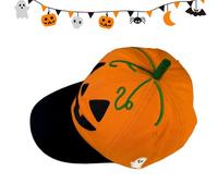 Halloween Pumpkin Hat - Costume Baseball Cap, Funny Headwear Party | Kids Daily Travel Autumn Festival Holiday Celebration Parade Trick Or Treat Accessory For Boys Girls