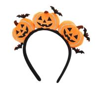Halloween Pumpkin Headband Plush Orange Cute Quirky Party