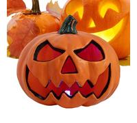 Halloween Pumpkin Lights - Battery Operated Pumpkin Lights, Handmade Halloween Decorations for Fall Season, Thanksgiving Events Planners De Vivien