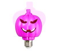 Halloween Pumpkin Lights,Ghost Faced Pumpkin Decorative Lighting | E27 Screw Base Festive Holiday Seasonal Decorations for Indoor Outdoor Bar Camping Tents Haunted Houses Restaurants Themed Parties