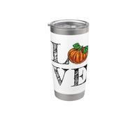 Halloween Pumpkin Love Halloween Stainless Steel Insulated Tumbler