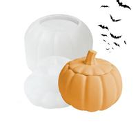 Halloween Pumpkin Mold | Pumpkin Jar Silicone Mold with Lid | Storage Box Jar Silicone Molds, Candle Molds for Craft Resin