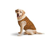 Halloween Pumpkin Patternsprint Large Pets Vest Party Travel Breathable Summer Lightweight Soft Cozy Sleeveless