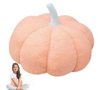 Halloween Pumpkin Pillow | Pumpkin-Shaped Plush Pillow for Halloween - Machine-Washable Cuddly Cushion Cute Design for Thanksgiving Bedroom Living Room Sofa Patio Haunted House