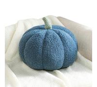 Halloween Pumpkin Pillow | Pumpkin Throw Pillow Stuffed Plush | Cute Cushion Thanksgiving Scene Prop for Living Room Sofa Farmhouse Haunted House Housewarming