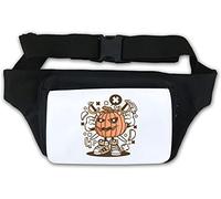 Halloween Pumpkin Pirate Swords Happy Halloween Waist Bag Fanny Pack White