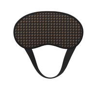 Halloween Pumpkin Print Adults Washable Eye Mask for Nap Light Blocking for Home Hotel Airplane Camping