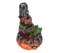 Halloween Pumpkin Resin Incense Burner for Home Decor Tea Room