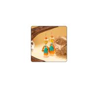 Halloween Pumpkin Skull Tassel Earrings, Unique Personalized Skeleton Squash Drop Dangle Earrings Spooky Quirky Statement Ear Jewelry for Women, L, Zinc, alloy