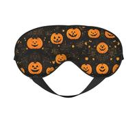 Halloween Pumpkin Sleep Eye Mas Updated Design Light Blocking Night Eye Blinder Men Women Shift Work Travel