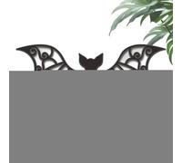 Halloween Pumpkin Stickers - Wall Spiders Halloween Decorations,Mirror Reflective Effect Wood Spider Pumpkin Sign for Haunted House Holiday Crafting Projects
