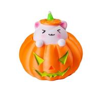 Halloween Pumpkin Stress Ball, Cute Ghost Toys, 5 X 5.5 Cm, Festive Pumpkin Design, Halloween Fidget Toy, Teens Stress Relief, For Kids, Teens, Adults, Birthday, Christmas, Carnival, Party Favo