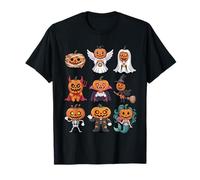 Halloween Pumpkin T-Shirt - Jack-o'-Lantern Costume Group T-Shirt
