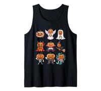 Halloween Pumpkin T-Shirt - Jack-o'-Lantern Costume Group Tank Top