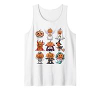 Halloween Pumpkin T-Shirt - Jack-o'-Lantern Costume Group Tank Top